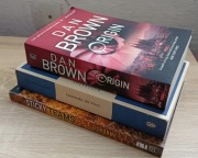 Zestaw 3 książek w języku angielskim Dan Brown, Da Vinci, Osborne