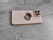 iPhone 12 Pro max etui złote