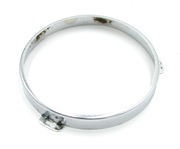 Oryginalna chromowana ramka reflektora Fiat 125p retro