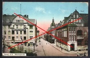 ZABRZE  Bahnhofstrasse Schlesischem Bankverein 1914