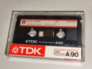 Kaseta TDK A -  90 minut 