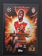 Match Attax EXTRA 2025/26 PAUL POGBA nr.LE14 LIMITED EDITION 