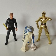 Star Wars-POTF- Luke, R2-D2, C-3PO