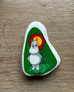 Muminek, muminki, moomin, magnes na lodówkę, malowany kamien