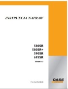 Instrukcja Napraw Case 580 SR, 590 SR, 695 SR w jz. polskim 