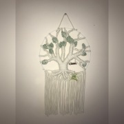Drzewo życia makrama styl boho ozdoba rękodzieło