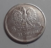 5 złotych Nike 1928 Warszawa
