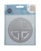 WYKROJNIK SZABNLON DO WYTŁACZANIA WYCINANIA EMBOSSINGU KOŁA ĆWIARTKI AVEC