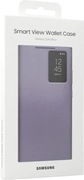 Etui z klapką Samsung Smart View Wallet Case do Galaxy S24 Plus, Fioletowe