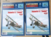 Kartonowa Kolekcja 3-4/2017 Sopwith F.1 Camel - zestaw