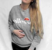 Szara bluza hoodie Ellesse S/M logo
