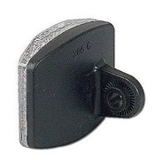 Odblask przedni biały z uchwytem LS-205C