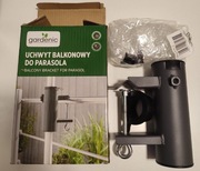 Uchwyt balkonowy do barierki balustrady na parasol