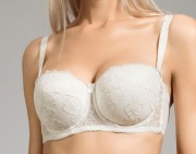 Biustonosz Dalia Stella bardotka push-up 60D