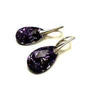 Fiolekart - Kolczyki, biżuteria artystyczna  - Swarovski