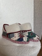 świąteczne kapcie dla dziewczynki, 21 cm