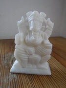 Figurka Ganesh 4 calowa ręcznie rzeźbiona ZOBACZ  