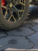 Podłoga modułowa plaster miodu