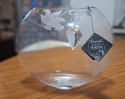 Ekskluzywny wazon dekoracyjny z kryształem SWAROVSKI (SZKŁO-KROSNO)