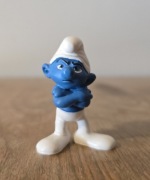 Schleich smerf smurf maruda figurka model wycofany z 2010 r.