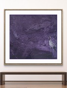 Oryginalny print obrazu "Czeka i czeka" od autorki z sygnaturą