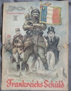 IIWW 1940 Propagandowa Mapa Francji z Liniami Frontu + Europa i Bl. Wschód