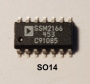 SSM2166S   Microphone Preamplifier with Var. Com. and Noise Gating
