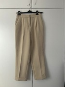 Spodnie beżowe eleganckie Reserved 36