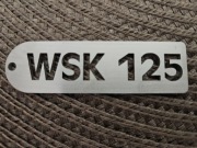 Brelok Stal Nierdzewna Chrom WSK 125