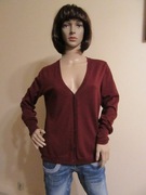 MARC O'POLO lekki brązowy sweter wełna i bawełna _ L