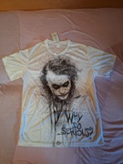 Koszulka Joker Heath Ledger. Rozmiar M.  Nówka.