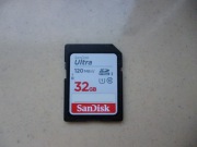 Karta pamięci SDHC SanDisk Ultra 32 GB klasa 10 120 MB/s