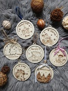 Bombka z imieniem personalizowana 3D upominek dla przedszkolaków kiermasz