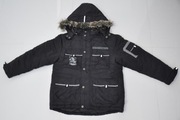 Chłopięca ocieplana kurtka z kapturem Coccodrillo 134 cm