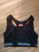 stanik sportowy top KAPPA M czarny