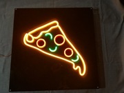 Neon led "Kawałek pizzy" 50x30cm BEZ PLEKSY