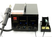 Stacja lutownicza Zhaoxin 852DH - Zestaw, nowe groty 