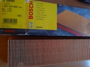 1457433660 Bosch oryginalny Filtr powietrza Renault