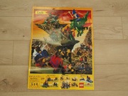 Lego trzy duże plakaty CASTLE