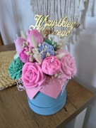 Flowerbox ze świec sojowych 