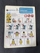 Safety Card / Karty Instrukcja Bezpieczeństwa SMALL PLANET Airbus A320 w. I