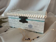 Skrzyneczka na biżuterię, zegarki, prezent na walentynki, urodziny, ażurowa