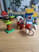 LEGO Duplo ZAMEK, WIELKI SKARB , rycerze, koń