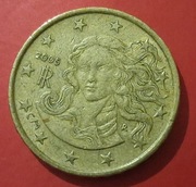 Włochy. 10 eurocentów. 2005.