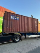 Kontener morski magazynowy 20DV 6 metrowy + transport