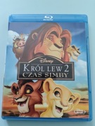 KRÓL LEW 2 CZAS SIMBY (BLU-RAY) POLSKIE WYDANIE DISNEY