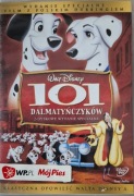 101 DALMATYŃCZYKÓW. 2 DYSKOWE .NOWA PŁYTA W FOLII.  DVD                   