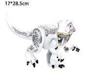 2x indominus Rex dinozaury Jurassic Park 