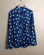 Ralph Lauren Koszula Meska L Granatowa Gnom Flanela Nowa