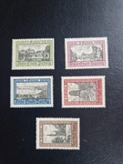 WMG Danzig 201 - 205 ** Wydanie obiegowe widoki Gdańska atest 1924r